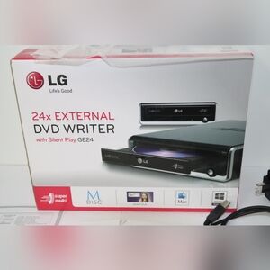 LG 24x External DVD Writer/GE24